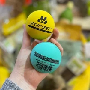 SportsPet Tough Bounce Rubber Ball