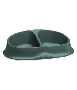 Stefanplast Chick Double Bowl English Green
