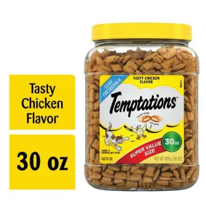 Tasty Chicken Flavor Cat Treats 30 Oz