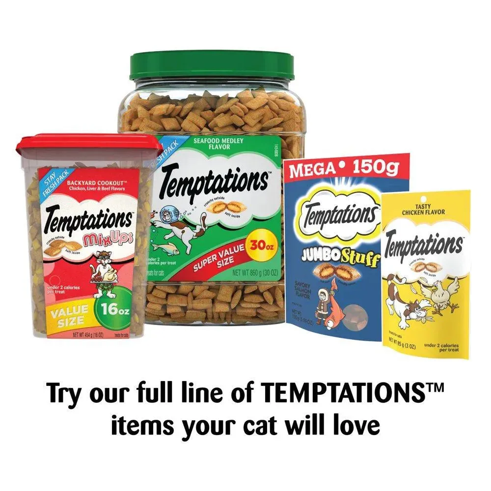 Tasty Chicken Flavor Cat Treats 30 Oz