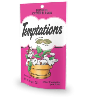Temptations Blissful Catnip Flavor 3-oz, Cat Treat