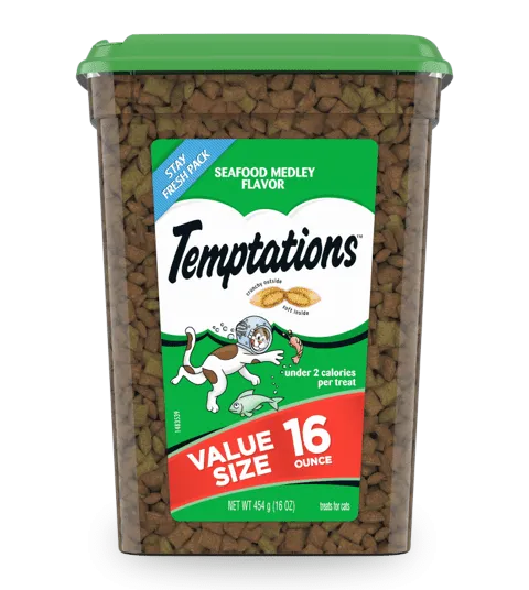 Temptations Seafood Medley Flavor, Cat Treat
