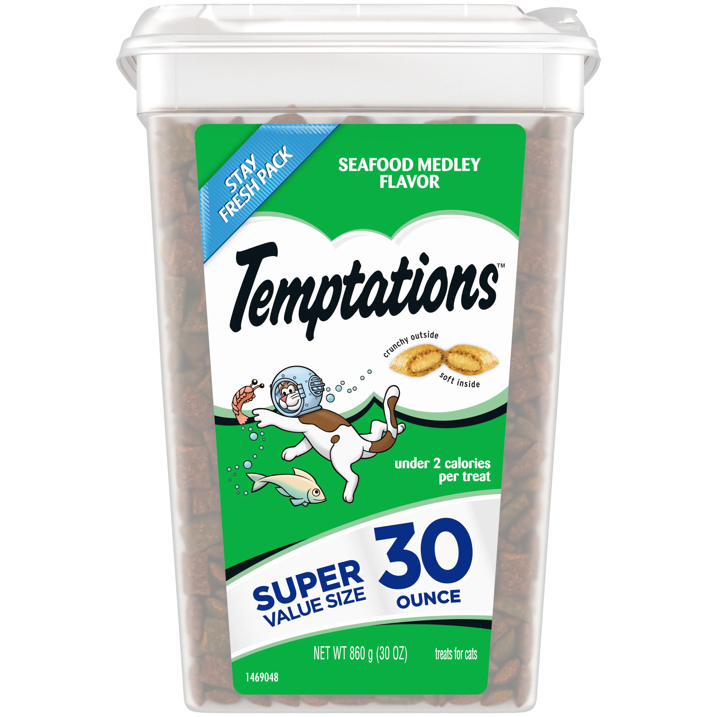 Temptations Seafood Medley Flavor, Cat Treat