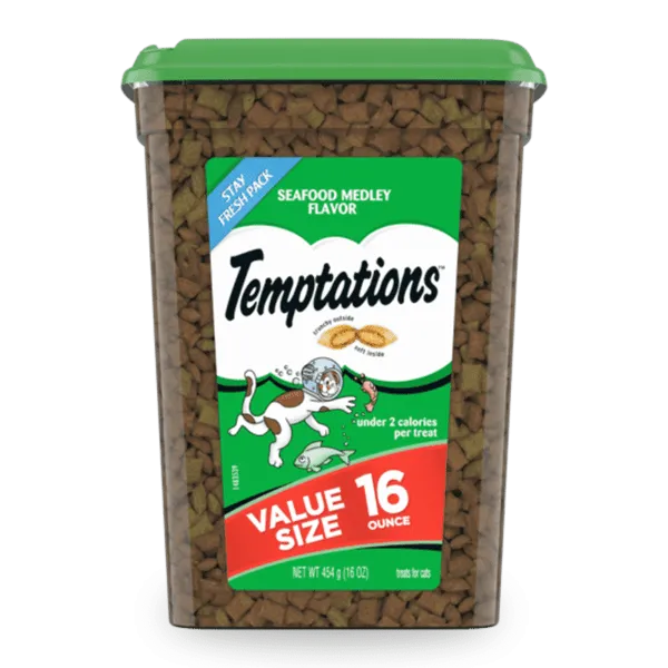 Temptations Seafood Medley Flavor Cat Treats