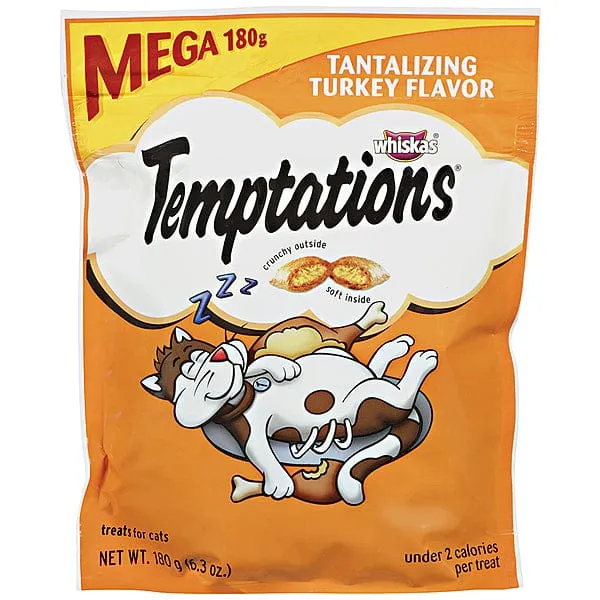 Temptations Tantalizing Turkey Cat Treats, 180g