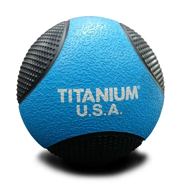 TITANIUM USA 10 KG RUBBER MEDICINE BALL