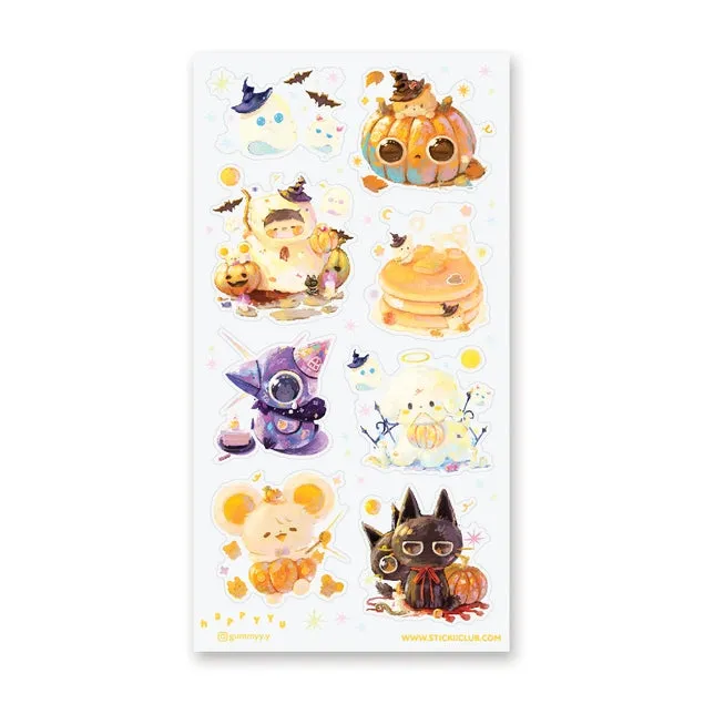 Trick or Treat Cuties Sticker Sheet